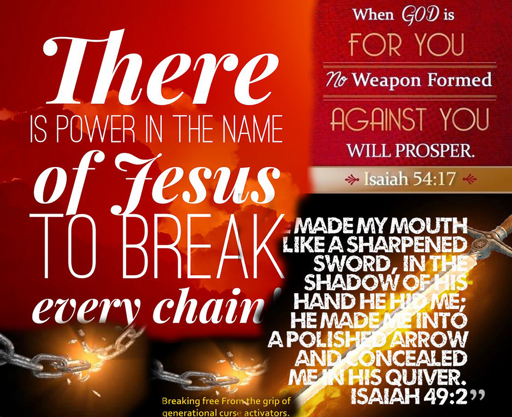 jesus will break every chain